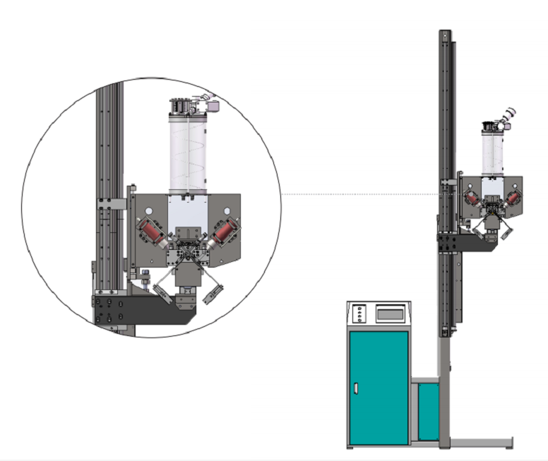 Desiccant filling machine 