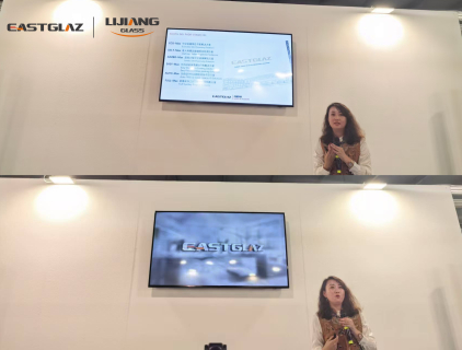 Guo Xuan showcased: The speed and passion of the Chinese glass deep processing industry.