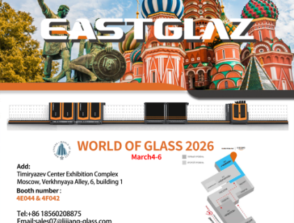 EastGlaz Strengthens Global Presence at WORLD OF GLASS 2026